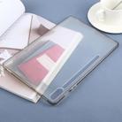 For Samsung Galaxy Tab S9+ / S10+ Color TPU Hybrid Clear Acrylic Tablet Case(Black) - 3
