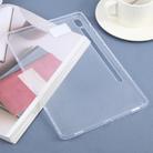 For Samsung Galaxy Tab S9 / S10 FE Color TPU Hybrid Clear Acrylic Tablet Case(Transparent) - 2