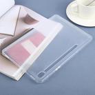 For Samsung Galaxy Tab S9 / S10 FE Color TPU Hybrid Clear Acrylic Tablet Case(Transparent) - 3