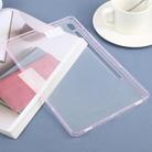 For Samsung Galaxy Tab S9 / S10 FE Color TPU Hybrid Clear Acrylic Tablet Case(Pink) - 2