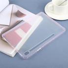 For Samsung Galaxy Tab S9 / S10 FE Color TPU Hybrid Clear Acrylic Tablet Case(Pink) - 3