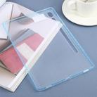 For Samsung Galaxy Tab S9 / S10 FE Color TPU Hybrid Clear Acrylic Tablet Case(Ice Blue) - 2