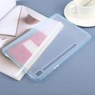 For Samsung Galaxy Tab S9 / S10 FE Color TPU Hybrid Clear Acrylic Tablet Case(Ice Blue) - 3