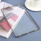 For Samsung Galaxy Tab S9 / S10 FE Color TPU Hybrid Clear Acrylic Tablet Case(Black) - 2