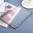 For Samsung Galaxy Tab S9 / S10 FE Color TPU Hybrid Clear Acrylic Tablet Case(Black) - 3