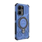 For OPPO Reno13 5G Global J-20 Solid Color MagSafe Magnetic TPU+PC Phone Case(Blue) - 3