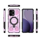 For OPPO Reno14 Pro 5G Global J-20 Solid Color MagSafe Magnetic TPU+PC Phone Case(Pink) - 2