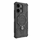For OPPO Reno14 Pro 5G Global J-20 Solid Color MagSafe Magnetic TPU+PC Phone Case(Black) - 3