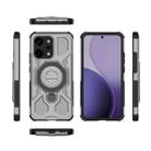 For OPPO Reno14 Pro 5G Global J-20 Solid Color MagSafe Magnetic TPU+PC Phone Case(Grey) - 2