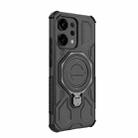 For OPPO Reno14 5G Global J-20 Solid Color MagSafe Magnetic TPU+PC Phone Case(Black) - 3