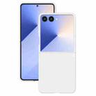 For Samsung Galaxy Z Flip5 Kalebol Paint-sprayed Solid Color PC Phone Case(White) - 1