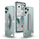 For Nothing CMF Phone 2 Pro GKK Mortise-Tenon Connection Contrast Color Phone Case with Silicone Wristband(Blue) - 1