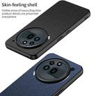 For Nothing Phone 3a Pro GKK Skin Feel Leather Nylon Phone Case(Grey) - 3
