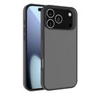 For iPhone 17 Pro Max Kalebol Frosted PC Hybrid TPU Phone Case(Black) - 1