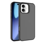 For iPhone 17 Kalebol Frosted PC Hybrid TPU Phone Case(Black) - 1