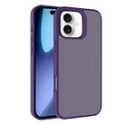 For iPhone 17 Kalebol Frosted PC Hybrid TPU Phone Case(Dark Purple) - 1