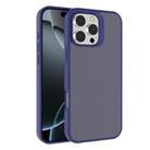 For iPhone 16 Pro Max Kalebol Frosted PC Hybrid TPU Phone Case(Blue) - 1