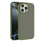 For iPhone 16 Pro Max Kalebol Frosted PC Hybrid TPU Phone Case(Deep Green) - 1