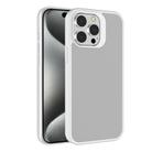 For iPhone 15 Pro Kalebol Frosted PC Hybrid TPU Phone Case(White) - 1