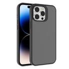 For iPhone 14 Pro Max Kalebol Frosted PC Hybrid TPU Phone Case(Black) - 1