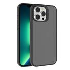 For iPhone 13 Pro Kalebol Frosted PC Hybrid TPU Phone Case(Black) - 1