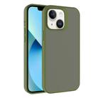 For iPhone 13 Kalebol Frosted PC Hybrid TPU Phone Case(Deep Green) - 1