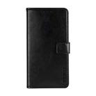 For iPhone XS dewei Crazy Horse Texture Horizontal Flip Leather Case with Holder & Card Slots & Wallet(Black) - 2