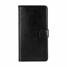 For iPhone XS dewei Crazy Horse Texture Horizontal Flip Leather Case with Holder & Card Slots & Wallet(Black) - 2