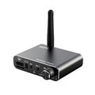 Portable Bluetooth Receiver Audio AUX Adapter Supports USB Disk, TF Card With Remote Control(Black) - 2
