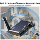 Portable Bluetooth Receiver Audio AUX Adapter Supports USB Disk, TF Card With Remote Control(Black) - 3