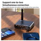 Portable Bluetooth Receiver Audio AUX Adapter Supports USB Disk, TF Card With Remote Control(Black) - 4