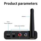 Portable Bluetooth Receiver Audio AUX Adapter Supports USB Disk, TF Card With Remote Control(Black) - 6