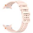 For Samsung Galaxy Watch 8 / 8 Classic xDfind Ladder Buckle Silicone Watch Band(Pink) - 3