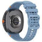 For Samsung Galaxy Watch 8 / 8 Classic xDfind Ladder Buckle Silicone Watch Band(Official Blue) - 2
