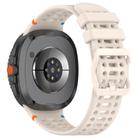 For Samsung Galaxy Watch 8 / 8 Classic xDfind Ladder Buckle Silicone Watch Band(Starlight) - 2