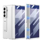 For Samsung Galaxy Z Fold7 5G GKK Integrated HD Film Magnetic Folding Full Cover Phone Case(Silver) - 1