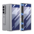 For Samsung Galaxy Z Fold7 5G GKK Integrated HD Film Magnetic Folding Full Cover Phone Case(Grey) - 1