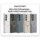 For Samsung Galaxy Z Fold7 5G GKK Integrated Ultra-thin MagSafe Magnetic Folding Phone Case(Grey) - 3