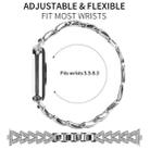 For Redmi Watch 3 Active / Watch 3 Lite 20mm xDfind Small Twist Diamond Metal Watch Band(Silver) - 2
