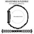 For Redmi Watch 3 Active / Watch 3 Lite 20mm xDfind Small Twist Diamond Metal Watch Band(Black) - 2