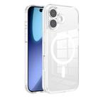 For iPhone 17 Kalebol Clear Space MagSafe TPU Phone Case(Transparent) - 1