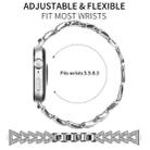 For Huawei Watch Fit 4 / Fit 4 Pro / Fit 3 20mm xDfind Small Twist Diamond Metal Watch Band(Silver) - 2
