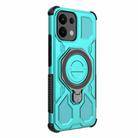 For OPPO K13 5G J-20 Solid Color MagSafe Magnetic TPU+PC Phone Case(Lake Blue) - 3