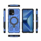 For OPPO K13 5G J-20 Solid Color MagSafe Magnetic TPU+PC Phone Case(Blue) - 2