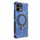 For OPPO K13 5G J-20 Solid Color MagSafe Magnetic TPU+PC Phone Case(Blue) - 3