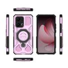 For OPPO Reno13 Pro 5G Global J-20 Solid Color MagSafe Magnetic TPU+PC Phone Case(Pink) - 2