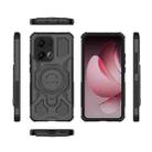 For OPPO Reno13 Pro 5G Global J-20 Solid Color MagSafe Magnetic TPU+PC Phone Case(Black) - 2