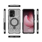 For OPPO Reno13 Pro 5G Global J-20 Solid Color MagSafe Magnetic TPU+PC Phone Case(Grey) - 2