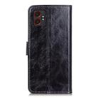 For Samsung Galaxy XCover7 Pro Retro Crazy Horse Texture Leather Phone Case(Black) - 3