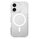 For iPhone 17 Kalebol Clear MagSafe PC Hybrid TPU Shockproof Phone Case(Transparent) - 1